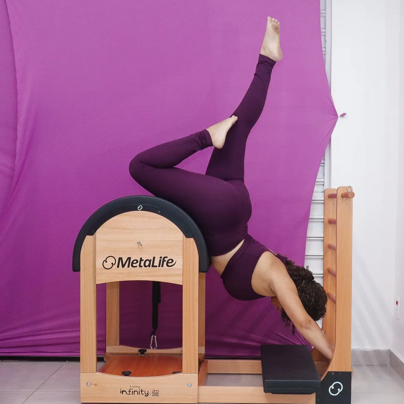 Gisele no Espaço Gisele Silva, Fisioterapia e Pilates