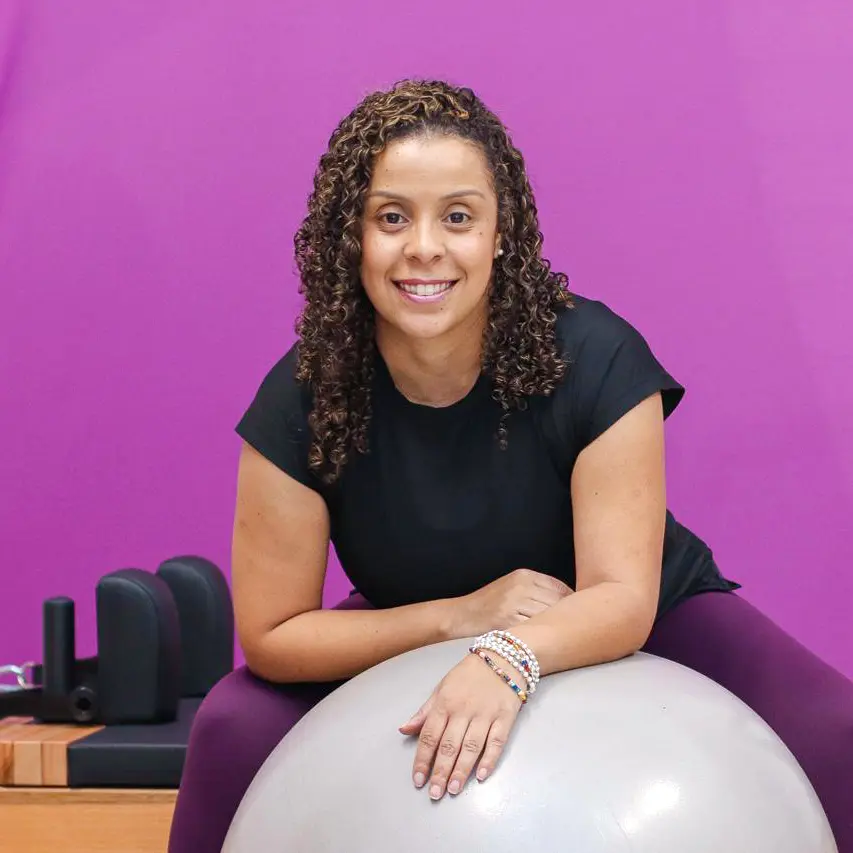 Gisele Silva no Espaço Gisele Silva, Fisioterapia e Pilates